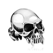 BEIER new store 316L Stainless Steel Skull ring top quality products Man’s Vampire Fashion Rock Punk Jewelry BR8-149