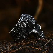 BEIER new store 316L Stainless Steel Skull ring top quality products Man’s Vampire Fashion Rock Punk Jewelry BR8-149