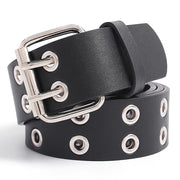 Black Fashion Rivet Belt Men&Women’s Studded Belt Punk With Pin Buckle Free Shipping Black Fashion Rhinestone Rivet