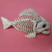 Bone Aquarium: Whimsical Skeleton Fish and Reptile Figurine Set for Spooky Décor - Desktop decorations