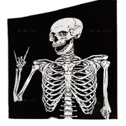 Celestial Skeleton Tapestry – Gothic Starry Night Wall Art for Dark-Themed Home Decor - Skull 1 / 150X200 CM