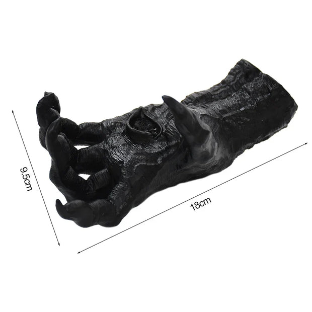 Clawed Demon Hand Wall Hook – Sinister Gothic Wall Decor for Dark Interiors - 1pc - wall decorations