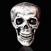 Creepy Rising Skull and Skeleton Arms – Outdoor Halloween Graveyard Lawn Decoration - Head / 1PC / CHINA - Desktop