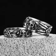 Domineering Skull Devil Men Rings Stainless Steel Women Jewelry Retro Punk New In Rock Gothic Fashion Accessories Gift