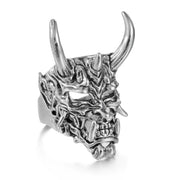 Full Body Skeleton Skull Ring Men and Women Hip Hop Rock Dark Hug Open Ring Demon Punk Gothic Biker Jewelry Halloween