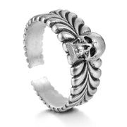 Full Body Skeleton Skull Ring Men and Women Hip Hop Rock Dark Hug Open Ring Demon Punk Gothic Biker Jewelry Halloween