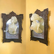 Ghostly Hand Emerging Mirror – Enchanting Gothic Wall Decor for Dark Fantasy Homes - wall decorations