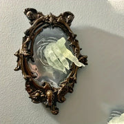 Ghostly Hand Emerging Mirror – Enchanting Gothic Wall Decor for Dark Fantasy Homes - wall decorations