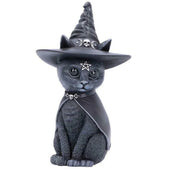 Gothic Grim Reaper Figurines – Mini Reaper Statue Set for Gothic and Halloween Decor - Magic Cat - Desktop decorations