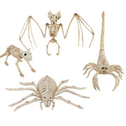 Halloween Skeleton Animal Set – Gothic Creepy Decor - Desktop decorations