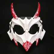 Horror Beast Masks – Terrifying Animal and Demon-Inspired Halloween Costume Accessories - White-B - apparel