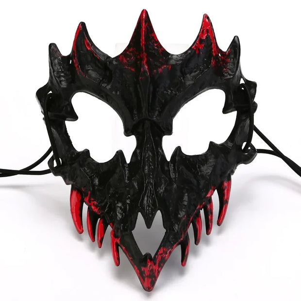 Horror Beast Masks – Terrifying Animal and Demon-Inspired Halloween Costume Accessories - Black-E - apparel