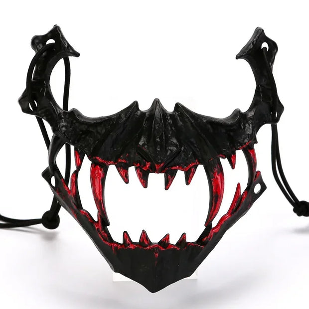 Horror Beast Masks – Terrifying Animal and Demon-Inspired Halloween Costume Accessories - Black-C - apparel