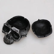 Realistic Skull Sculpture Set – Gothic Home Decor for Halloween or Year-Round Decoration - Desktop decorations