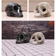 Realistic Skull Sculpture Set – Gothic Home Decor for Halloween or Year-Round Decoration - Desktop decorations