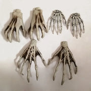 Skeleton Hand Prop Set – Perfect for Gothic Home Decor Halloween Decorations and Haunted House Props - Desktop