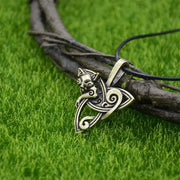 Slavic Fox Pendant Animal Viking Jewelry Necklace Men Accessories Goth Jewlery - Style 4 Bronze