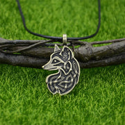 Slavic Fox Pendant Animal Viking Jewelry Necklace Men Accessories Goth Jewlery - Style 5 Bronze