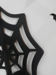 Spider Web Corner Shelf – Gothic Wall Decoration for Halloween and Home Décor - Spider web M01538 - wall decorations