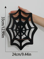 Spider Web Corner Shelf – Gothic Wall Decoration for Halloween and Home Décor - Spider web M01538 - wall decorations