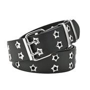 Star-Studded Leather Belts - Belts & Buckles