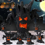 Terrifying Haunted Tree Set – Glow-in-the-Dark Halloween Decorations for Spooky Forest Scenes - Desktop decorations