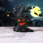 Terrifying Haunted Tree Set – Glow-in-the-Dark Halloween Decorations for Spooky Forest Scenes - D - Desktop decorations