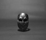 Onlysda Cool Men’s Calvarium Skull Ring With Cross Gothic 316L Stainless Steel Biker Anel Motorcycle Band jewellery